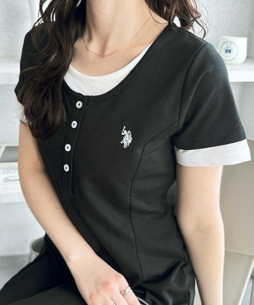 U.S. POLO ASSN.（ユーエスポロアッスン） ワンピース GeeRA別注「U.S.