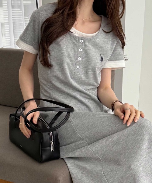 U.S. POLO ASSN.（ユーエスポロアッスン） ワンピース GeeRA別注「U.S.