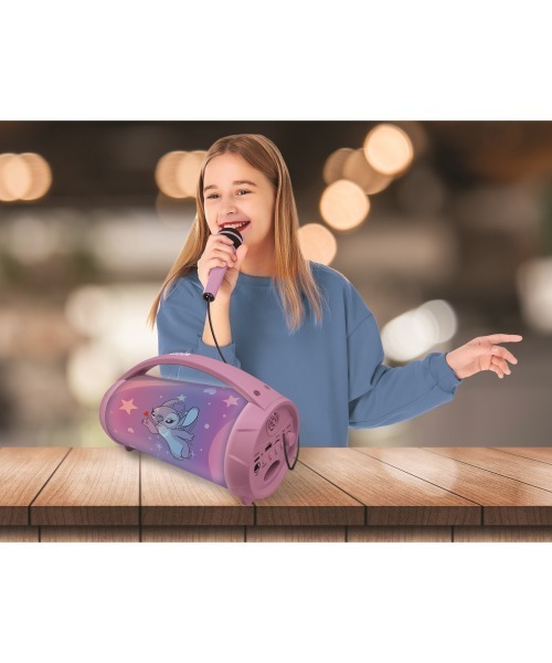 ディズニーストア スティッチ Bluetoothスピーカー ライト 台湾 【こどもの楽しい生活】ディズニーシリーズ ライトミュージック
