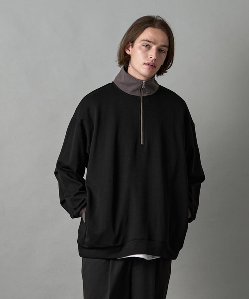 「SLICK」 長袖Tシャツ 2 ブラック メンズ_画像2