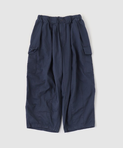 is-ness（イズネス） カーゴパンツ Herringbone 6-Pocket Pants メンズ