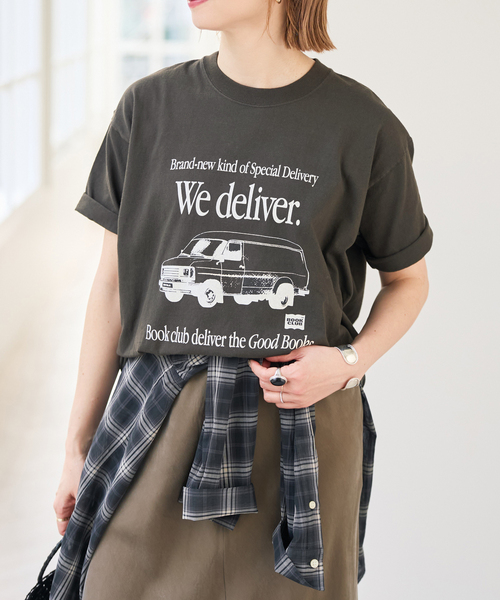 Spick＆Span（スピック アンド スパン） tシャツ 半袖 「別注」BOOK