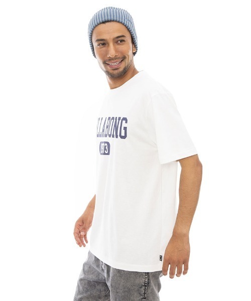 「BILLABONG」 半袖Tシャツ MEDIUM ピンク メンズ_画像2