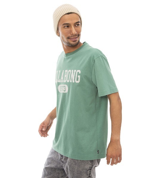 「BILLABONG」 半袖Tシャツ MEDIUM ピンク メンズ_画像4