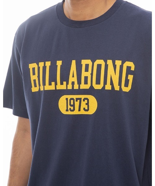「BILLABONG」 半袖Tシャツ MEDIUM ピンク メンズ_画像9