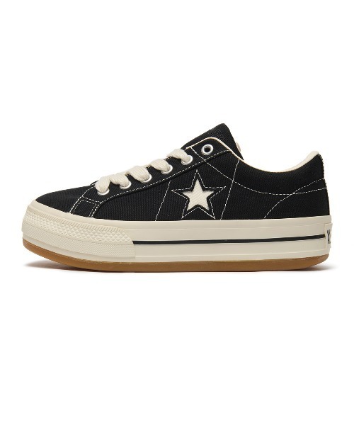 「CONVERSE」 ローカットスニーカー 24cm ライトグリーン メンズの画像