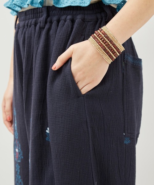 チャイハネ（CAYHANE） パンツ 「チャイハネ」アナーシャ刺繍パンツ