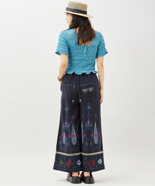チャイハネ（CAYHANE） パンツ 「チャイハネ」アナーシャ刺繍パンツ