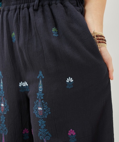 チャイハネ（CAYHANE） パンツ 「チャイハネ」アナーシャ刺繍パンツ