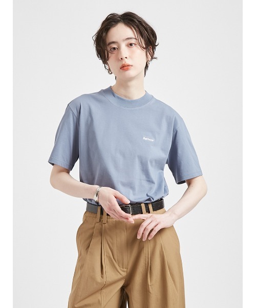 Barbour（バブアー） tシャツ Daltonポイントロゴ Tシャツ メンズ 