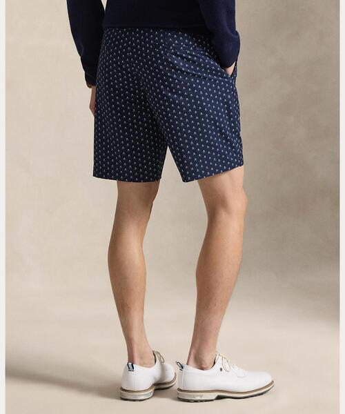 パンツ 9インチ テーラード フィット ストレッチ プリント ショートパンツ メンズの画像
