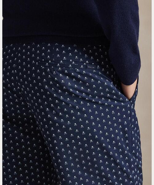 パンツ 9インチ テーラード フィット ストレッチ プリント ショートパンツ メンズの画像
