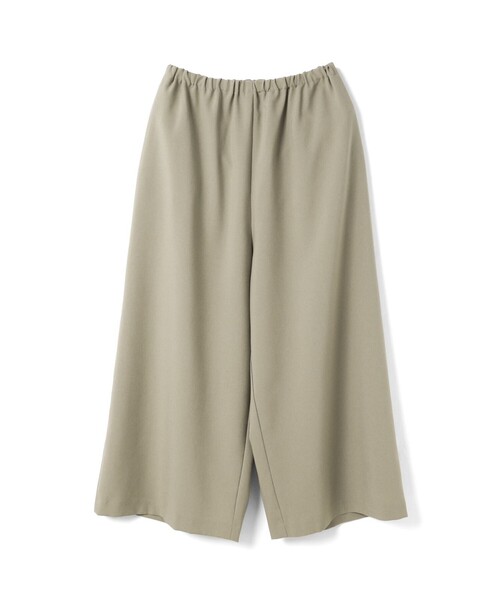 ワイドパンツ パンツ mizuiro ind ワイドイージーパンツ レディースの画像