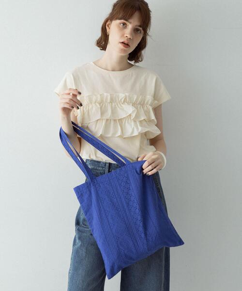 URBAN RESEARCH Sonny Label トートバッグ コットンレーストートバッグ