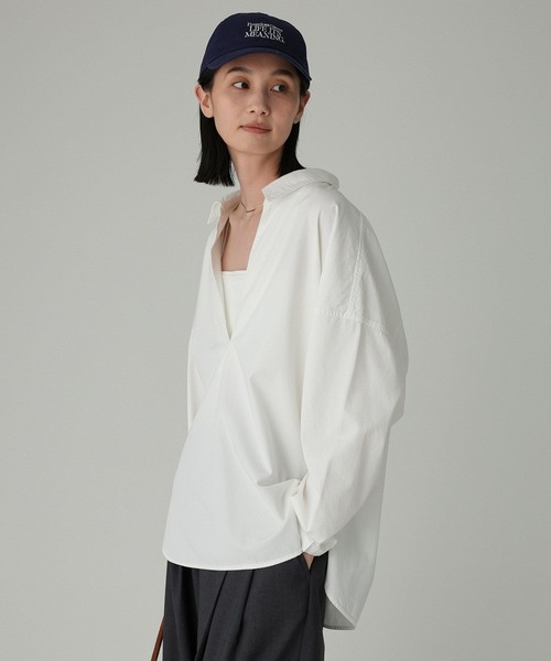 「BABYLONE」 長袖ブラウス フリー ベージュ レディース_画像2