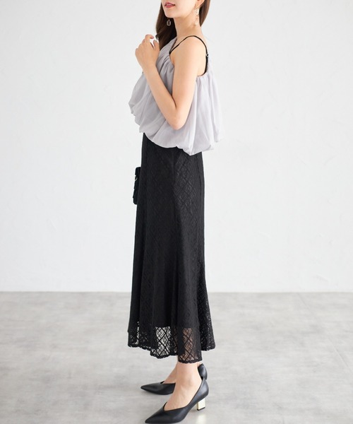 「tocco closet」 コンビワンピース M ブラック レディース_画像4