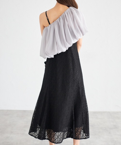 「tocco closet」 コンビワンピース M ブラック レディース_画像8