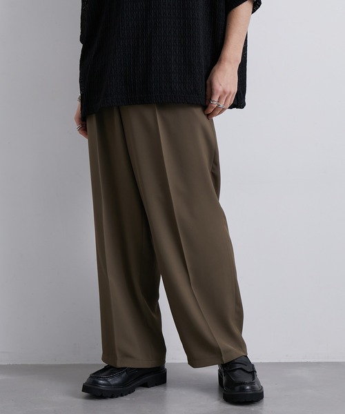 「JUNRED」 スラックス L ライトグレー メンズ_画像7