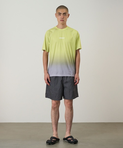 【Sサイズ】V12 TYPO GRID SHORTS 新品タグ付き Gramicci（グラミチ） 水着 GRID SWIM SHORT グリッドスイムショーツ