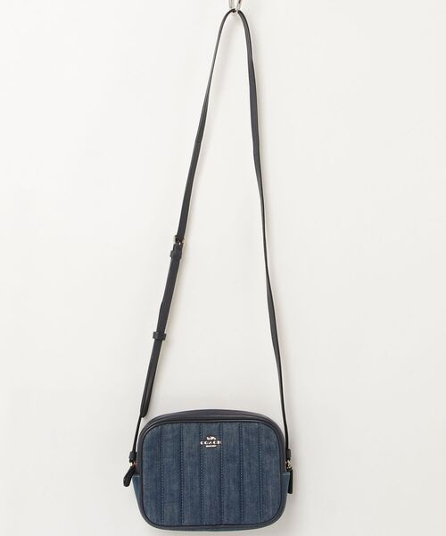 訳あり✨️【COACH】 ショルダーバッグ デニム コーチ　キルティング COACH（コーチ） デニムキルティング ショルダーバッグ - ブルー