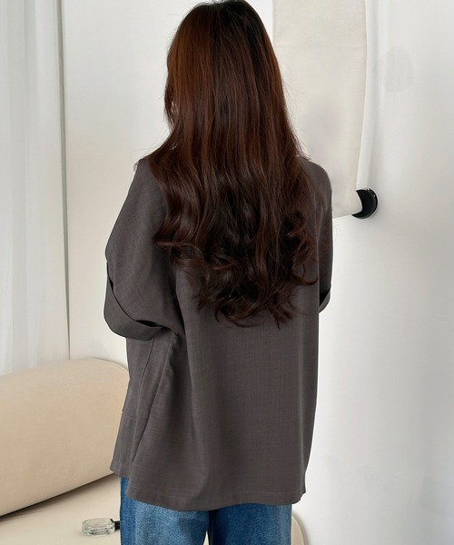 「DAY CLOSET」 テーラードジャケット M ベージュ レディース_画像5