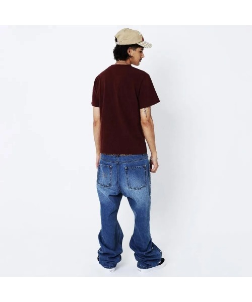 AFB（エーエフビー） ジーンズ STUDDED BACK ZIP JEANS メンズ