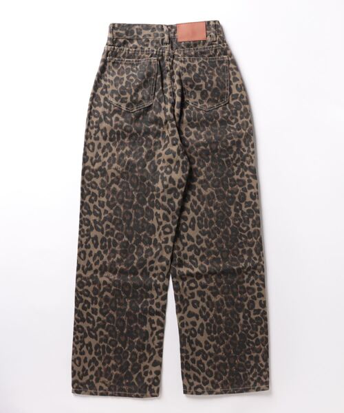 「おしゃれスタ」 デニムパンツ X-LARGE ブラウン レディース_画像2
