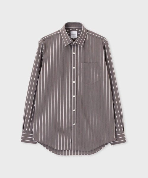 Paul Smith（ポール・スミス） フォーマル シャツ 長袖 Lurex Stripe