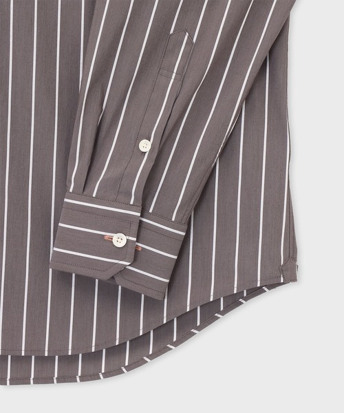 Paul Smith（ポール・スミス） フォーマル シャツ 長袖 Lurex Stripe
