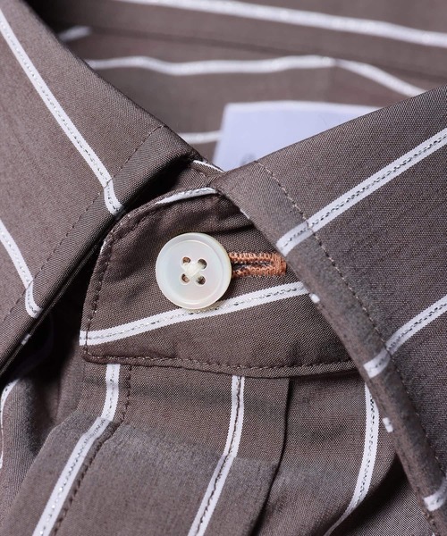 Paul Smith（ポール・スミス） フォーマル シャツ 長袖 Lurex Stripe