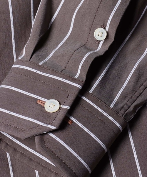 Paul Smith（ポール・スミス） フォーマル シャツ 長袖 Lurex Stripe