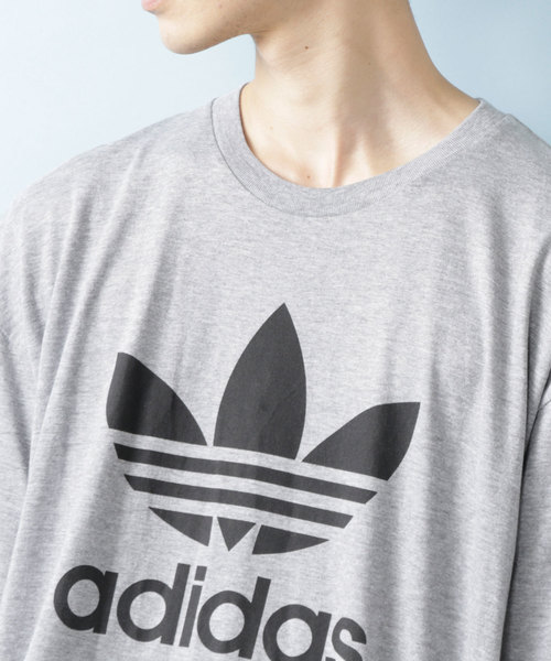adidas tシャツ adidas/アディダストレフォイルロゴプリントT