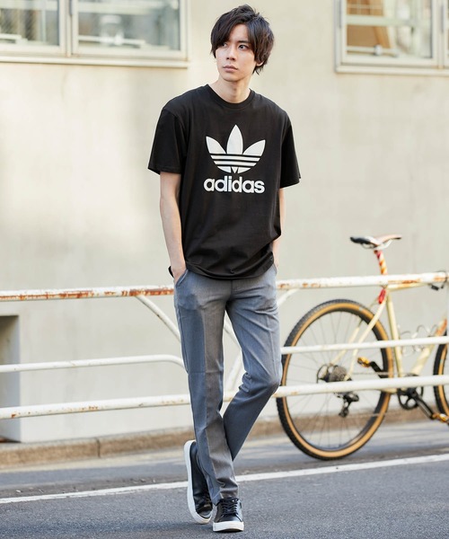 ★adidas/オフショルダーTシャツ★ セール】アディダス オリジナルス オフショルダートップ