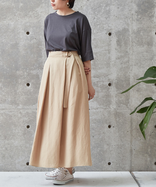新品タグ付き　リエス　liess フレアースカート　ロングスカート Liesse スカート ロング巻きスカート : ZOZOTOWN Yahoo!店