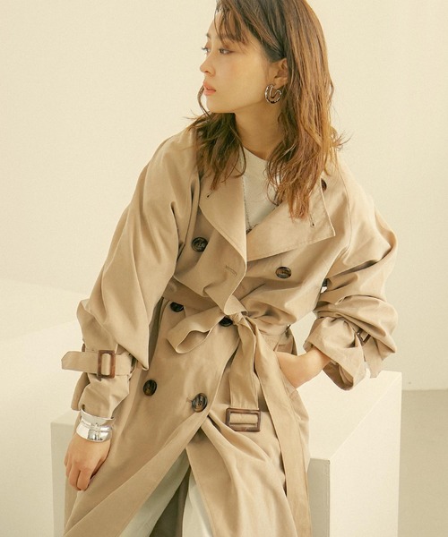 コート トレンチコート ノーカラービッグトレンチコート スプリングコート 21ss Zozotown Paypayモール店 通販 Paypayモール
