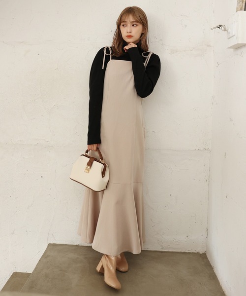 NICE CLAUP ワンピース Mサイズ one after another NICE CLAUP ワンピース サイズ展開あり/裾