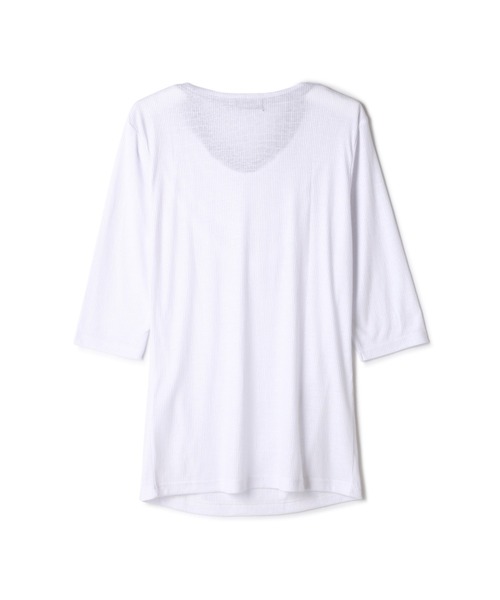 tシャツ 「LADIES'」TORNADO MART ∴パイソンエンボスバイカラードレープカットソー レディース TORNADO MART tシャツ 「LADIES'」TORNADO ∴パイソンエンボス