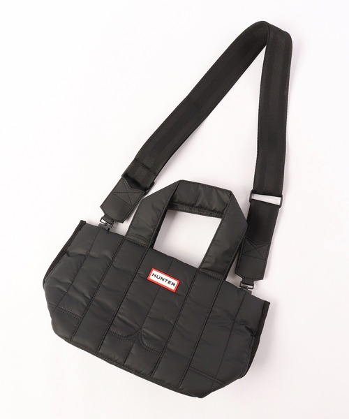 HUNTER★Unisex Intrepid Rubberised Puffer Mini Tote★人気 HUNTER トートバッグ INTREPID PUFFER MINI TOTE メンズ