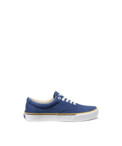 【Polo Ralph Lauren】ロゴ キャンバス スニーカー*送料/関税込* POLO RALPH LAUREN スニーカー ロゴ コットン キャンバス