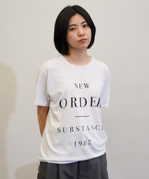 tシャツ THRIFTY LOOK/スリフティールック THRIFTY”NEW ORDER”TEE WOMEN ニューオーダーTEE ウィメンズ レデ THRIFTY LOOK tシャツ / スリフティールック THRIFTY”NEW ORDER
