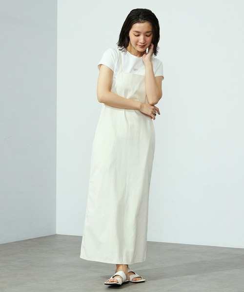 Lee（リー） ワンピース 夏 デニム キャミソールワンピ サロペット