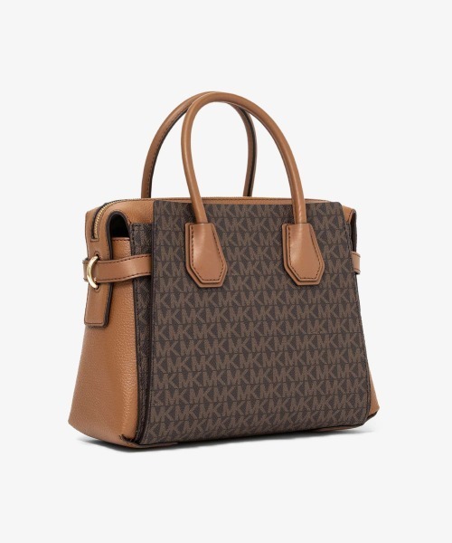 MICHAEL CORS MERCER ベルテッド スモール サッチェル MICHAEL KORS ハンドバッグ MERCER トップジップ ベルテッド