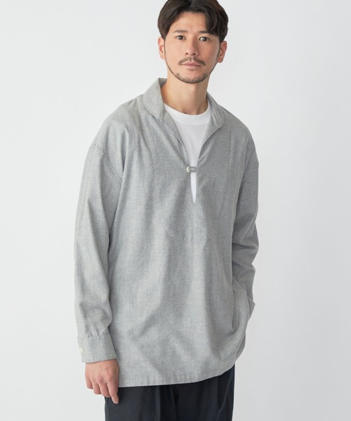 【未使用】MARUKYUハイエンドジップアップシャツ02/メンズMサイズ SHIPS.me シャツ 「ZOZO限定」SHIPS.me: セーラーシャツ メンズ