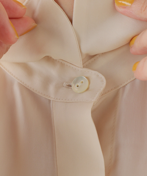 plage シャツ ブラウス 「WEB・六本木店限定」Washable Fibril