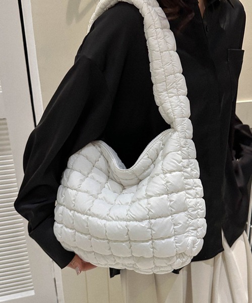 【boohoo】キルティング ショルダーバッグ STYLEBLOCK ショルダーバッグ バッグ キルティングショルダー