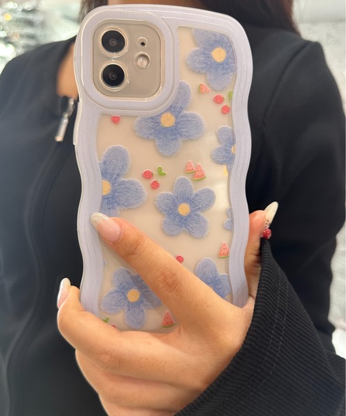 BURNER スマホケース 「OKUOKU 0909」iPhoneケース フラワー oku