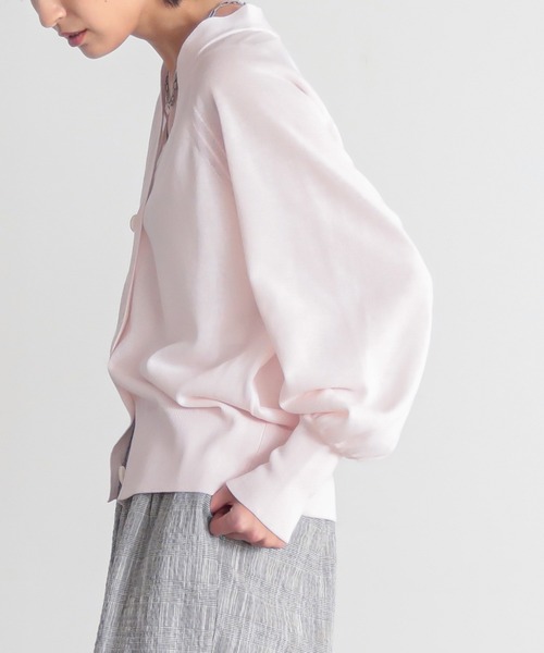 for/c（フォーシー） カーディガン 「新色追加」Vネックシアー