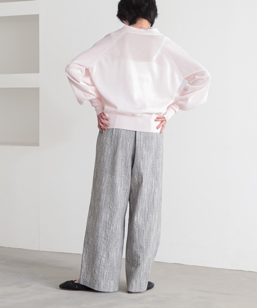 for/c（フォーシー） カーディガン 「新色追加」Vネックシアー