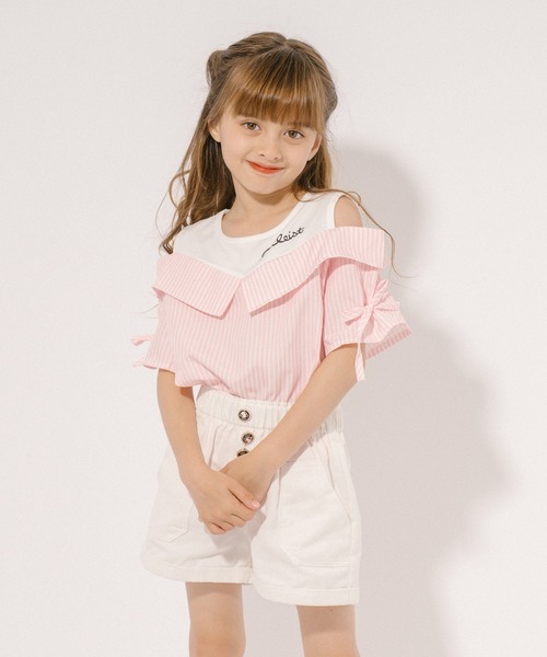 ZARA 子供用ブラック スーツ上下　ストライプシャツ　セット　13-14サイズ 1763.jpg