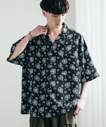 シャツ ビッグシルエット総柄オープンカラーアロハシャツ メンズ レディース｜ZOZOTOWN Yahoo!店